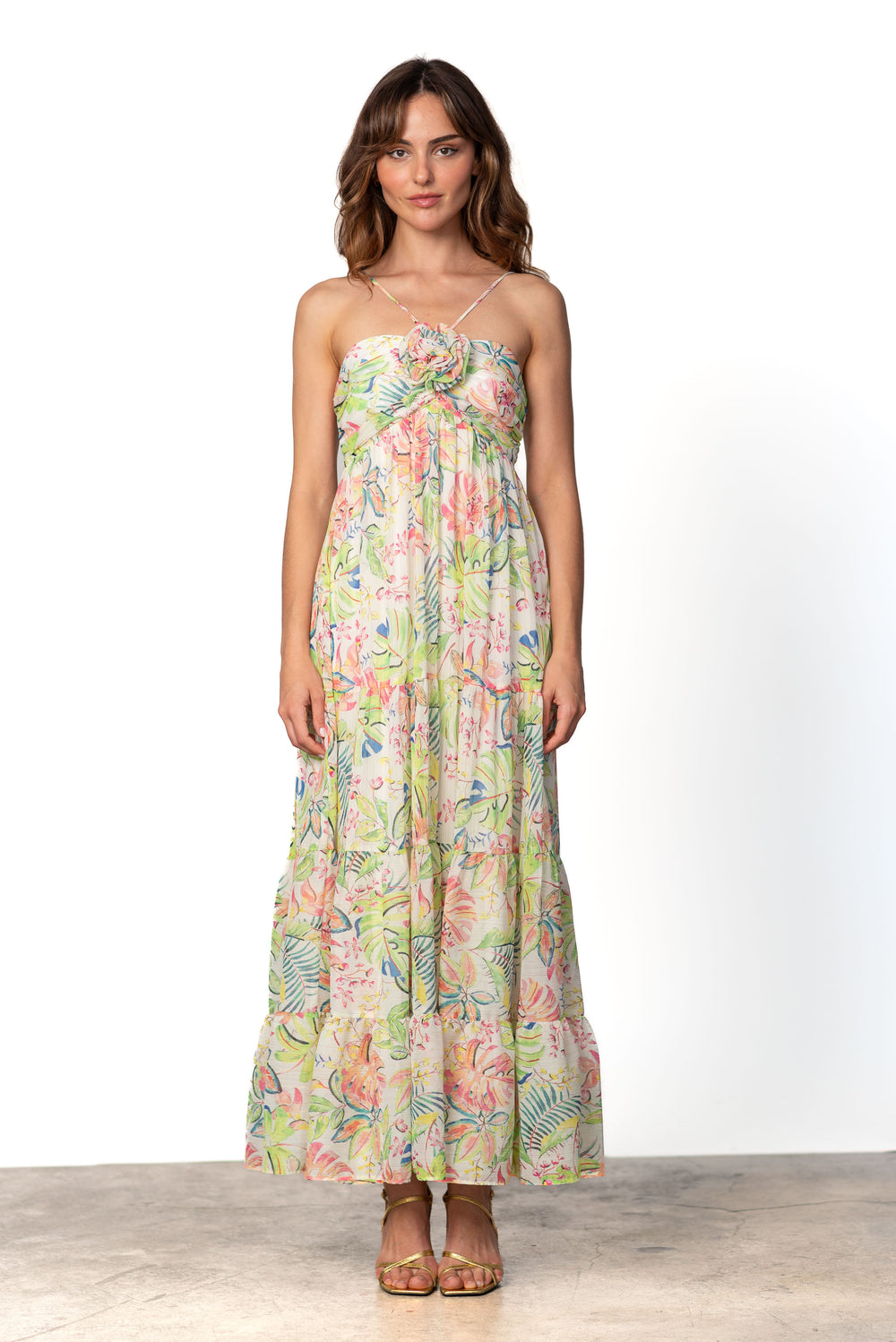 Maxi Dresses Lavender Brown Maxi Dresses Lavender Brown