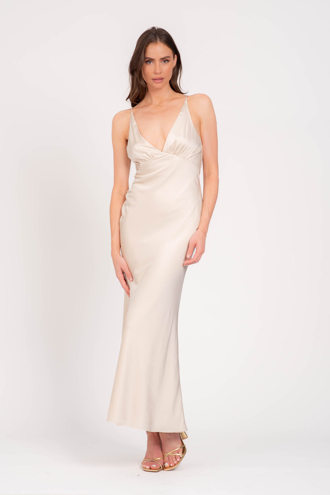 Amara Maxi Dress, GREEN by Lavender Brown ARMY GREEN / M Amara Maxi Dress, GREEN by Lavender Brown ARMY GREEN / M