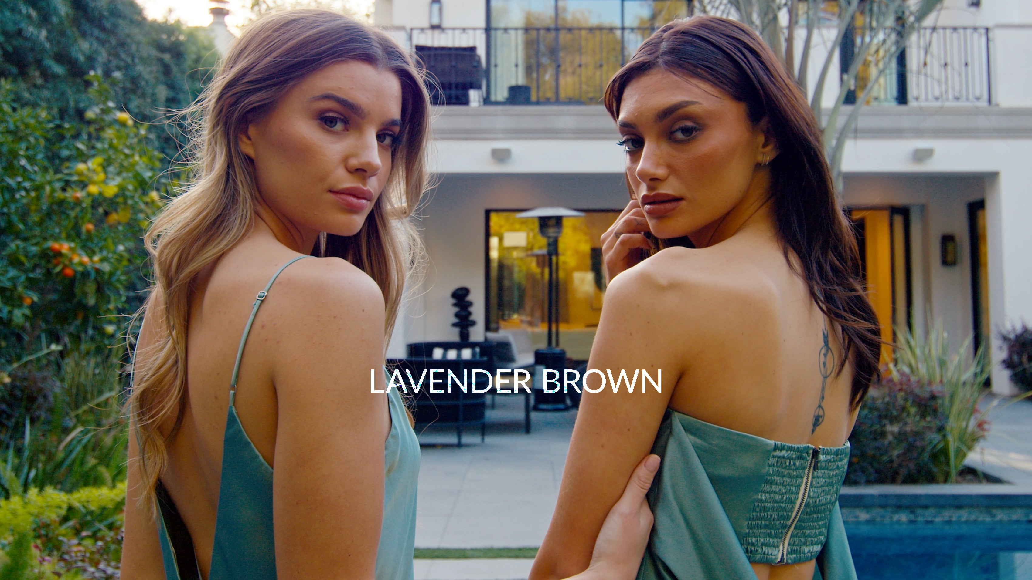 Lavender Brown Destiny Top main image 1