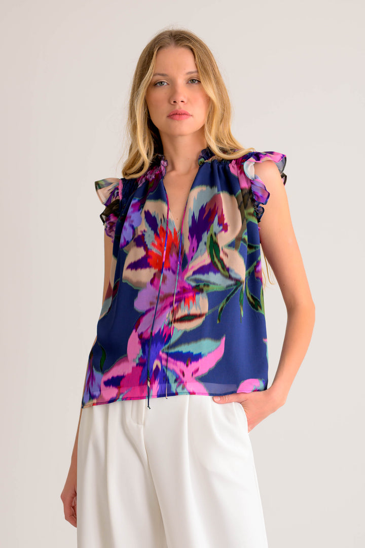 Theodora Top by Lavender Brown