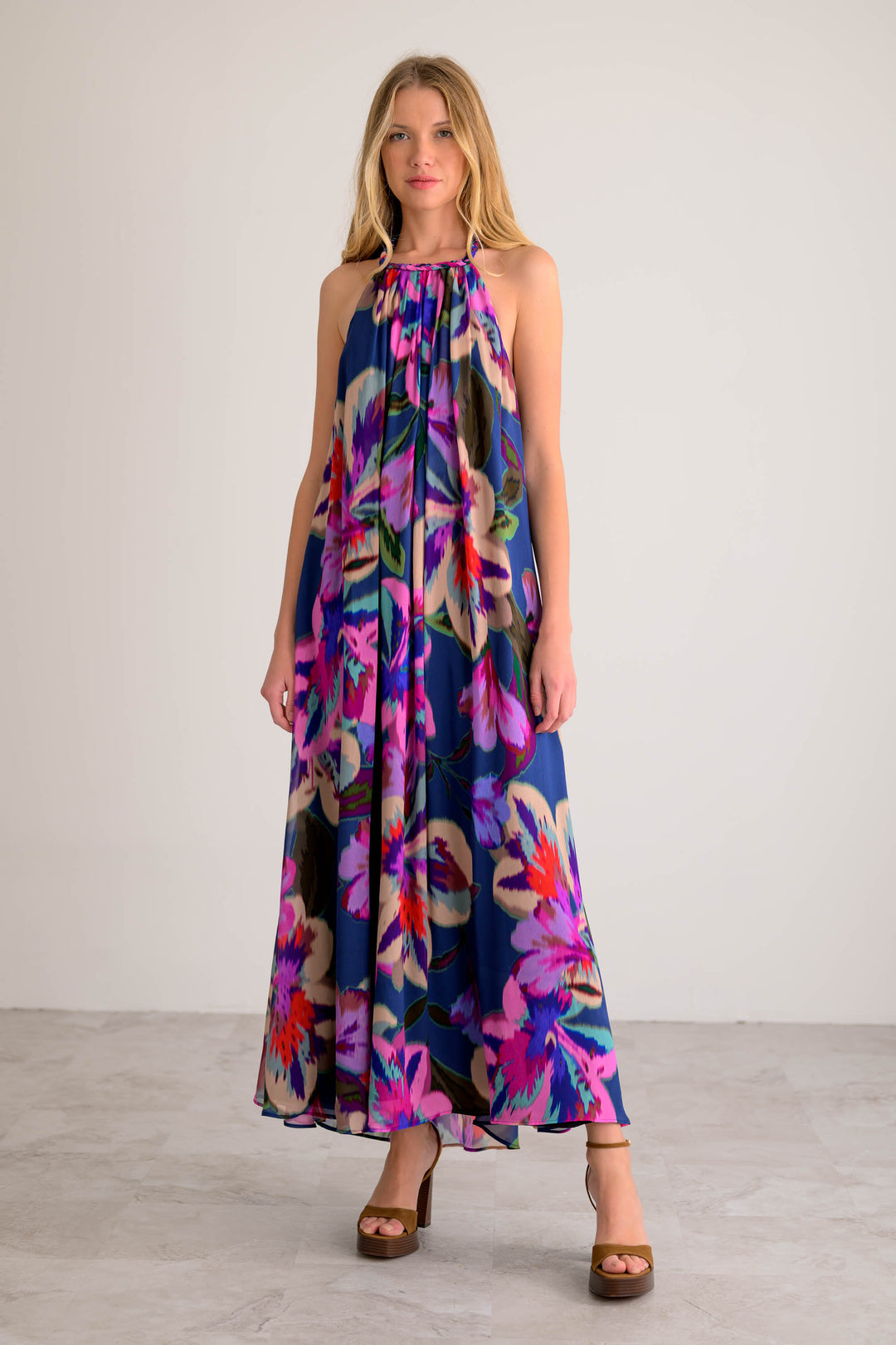 Maxi Dresses Lavender Brown Maxi Dresses Lavender Brown