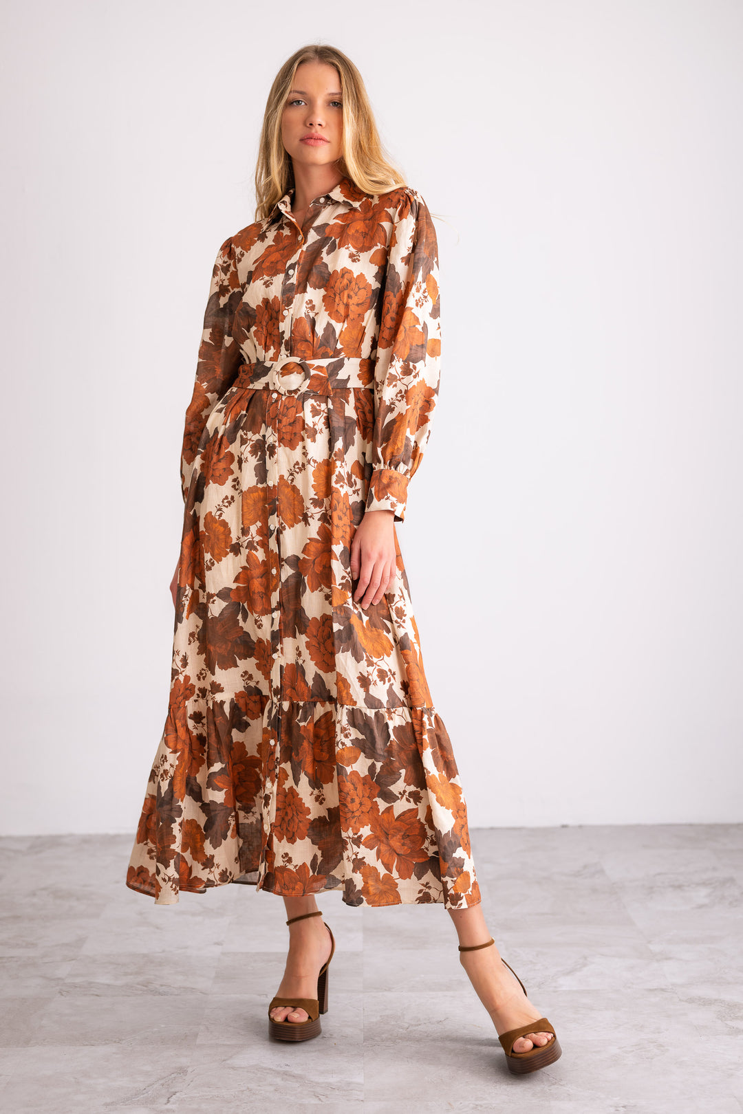 Maxi Dresses Lavender Brown Maxi Dresses Lavender Brown