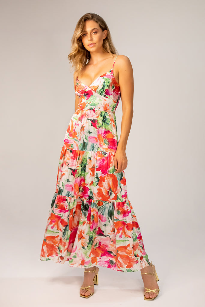 ワンピース Bibiy CAMELLIA RIBBON DRESS purple's DRESS｜Bibiy.