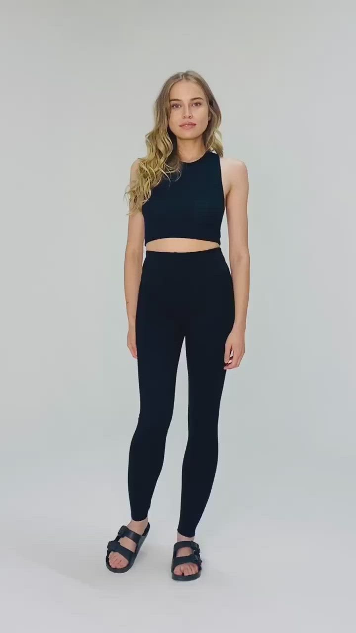 High Waisted Ankle Legging